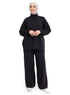 Black Knit Suit - Khotwh